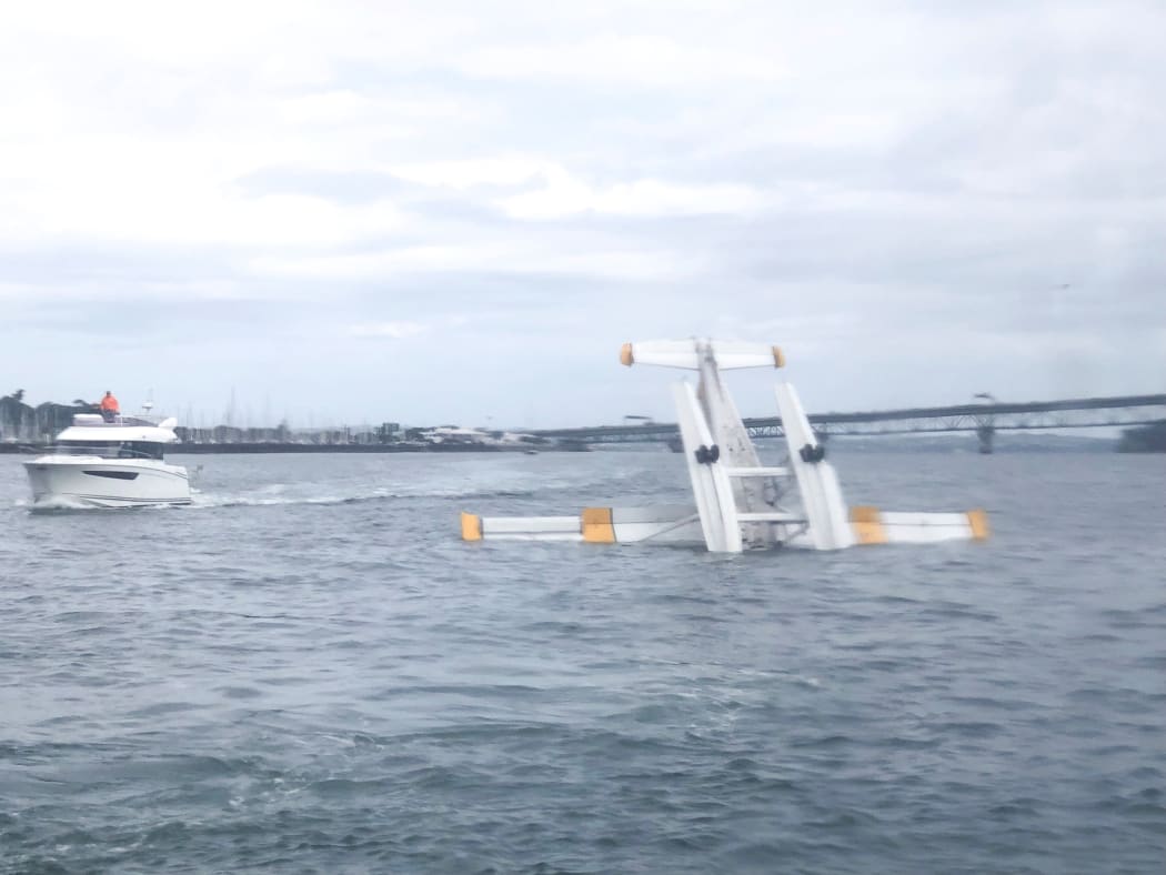 The seaplane crash