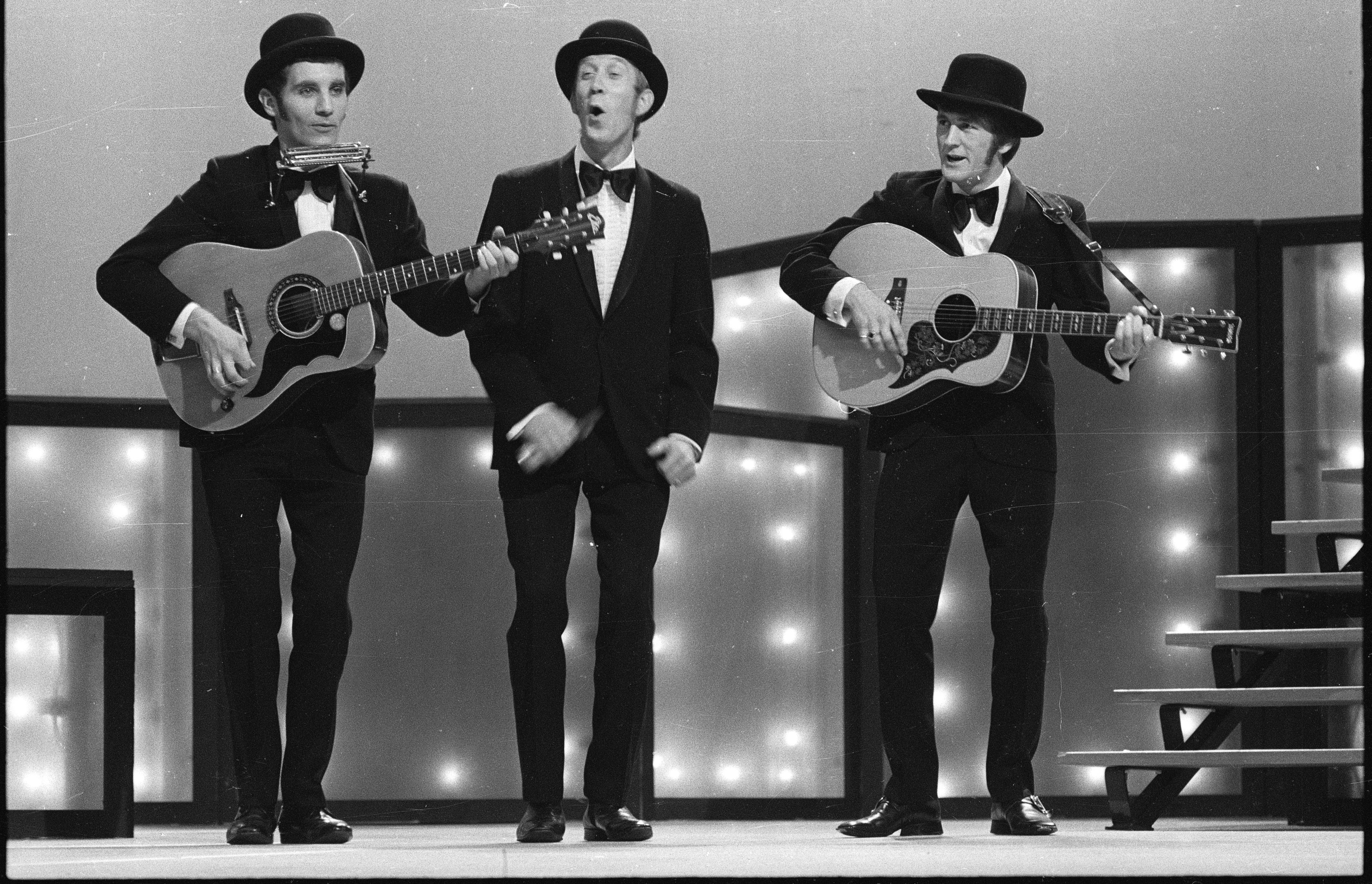 Hogsnort Rupert performing at the Loxene Golden Disc Awards, October 1970.