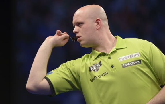 World Darts champion Michael van Gerwen.