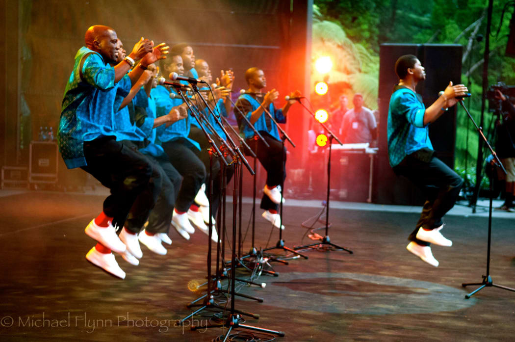 No captionLadysmith Black Mambazo - pic by Michael Flynn