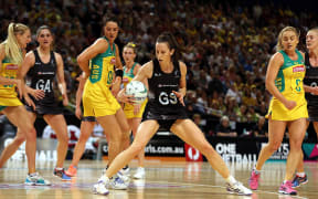 Bailey Mes in action against Australia during the 2016 Constellation Cup Test series