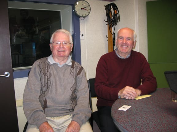 Des Wilson and Roger Flury