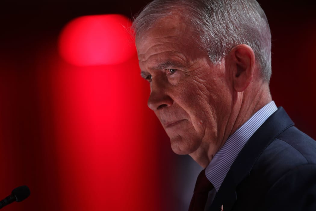 President of the National Rifle Association (NRA) Oliver North speaks during CPAC 2019 in National Harbor, Maryland.