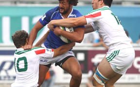Samoa beat Italy 30-24 for their first win at the World Rugby U20 Championship.