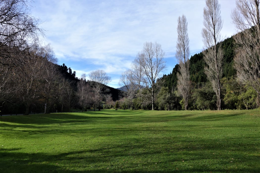 A large housing development is planned near the start of the tree-lined Maitai Valley.