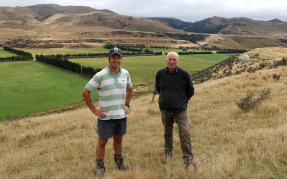 Hamish and James Guild at High Peak Station