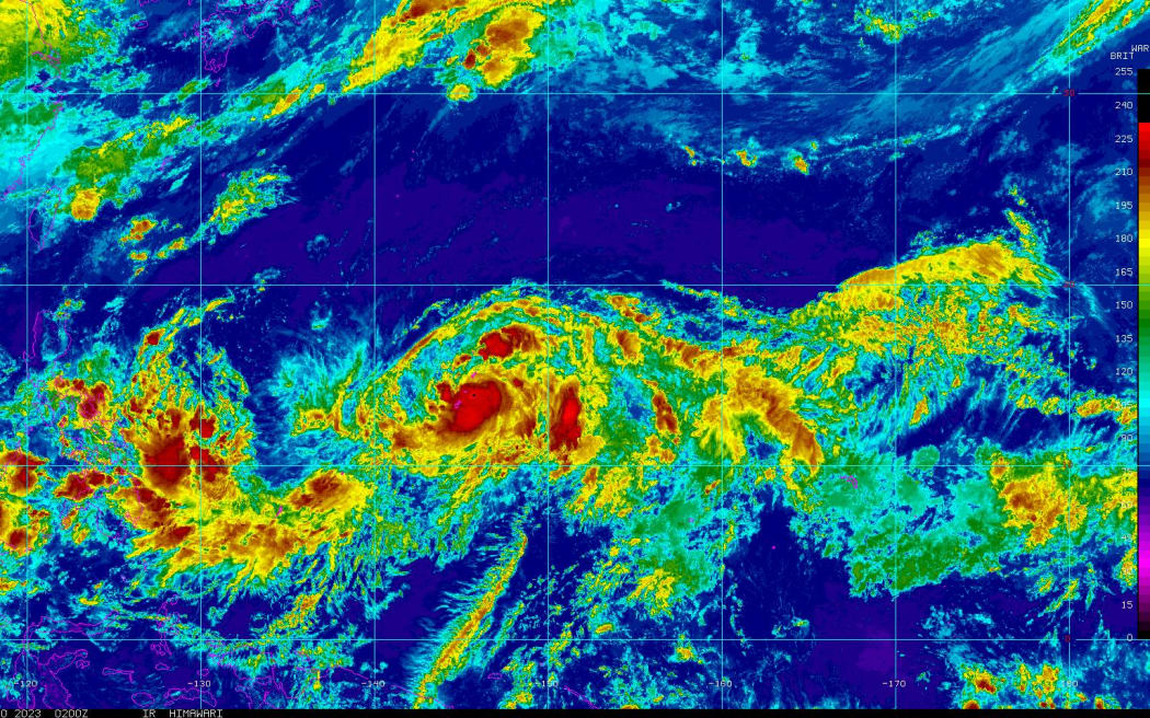 Severe tropical storm Bolaven is expected to pass through the Marianas on Tuesday evening and could potentially intensify into a Typhoon. 10 October 2023