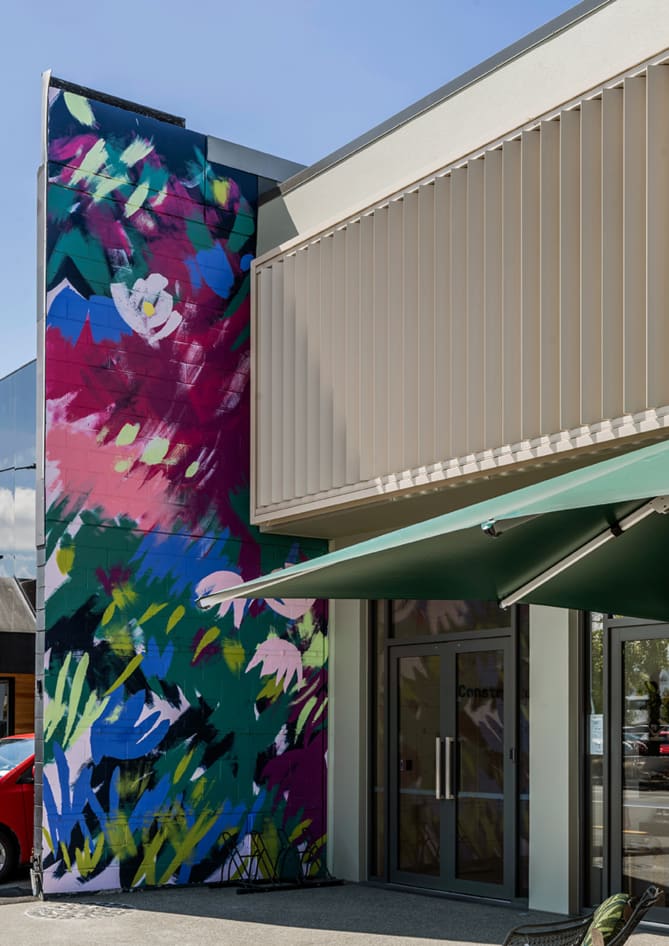 The Constructure Building in Christchurch was designed by Mitchell Coll of Fabric.