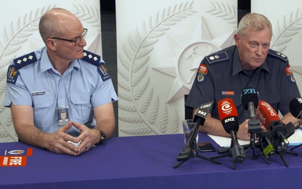 FENZ incident commander Dave Stackhouse.