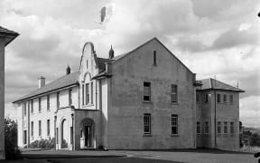 St Stephens Māori boarding school in the 1940s.
