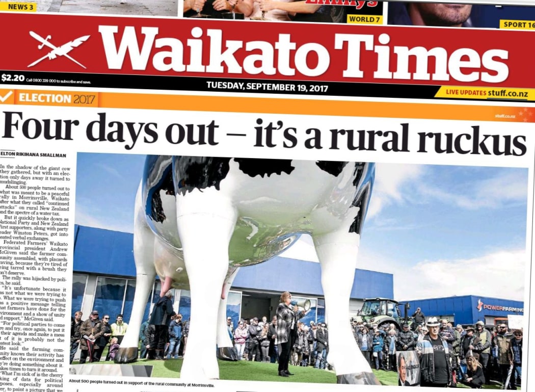 ELEX WAIKATO TIMES ruckus