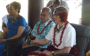 NZ Prime Minister Bill English in Samoa title ceremony