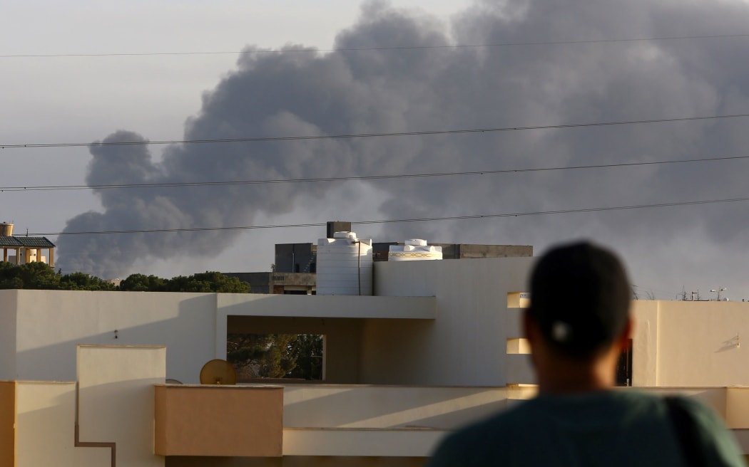 Rival militia are fighting for control of Tripoli's international airport.