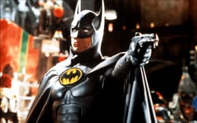 Movie still from the 1988 Tim Burton version of Batman starring Michael Keaton