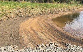 Drought hits Auckland - the Lower Nihotupu Dam is at 67 percent