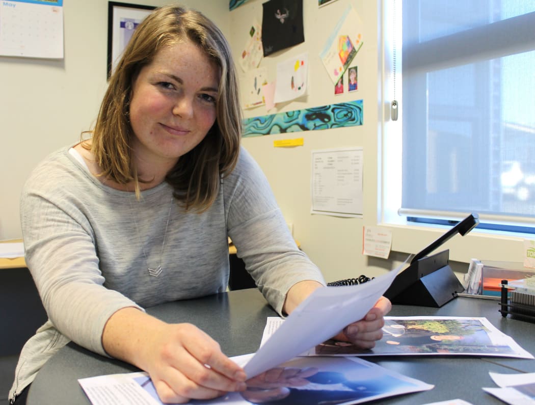A photo of the founder of herstory, Chrissy Irvine