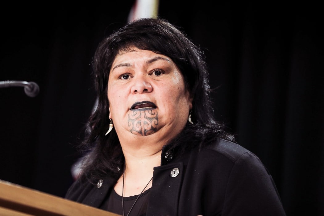 Nanaia Mahuta on Budget Day 2021.