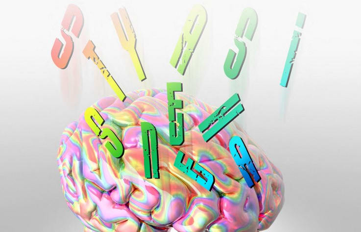 Synaesthesia, conceptual computer artwork. (Photo by VHB / Science Photo Library via AFP)
