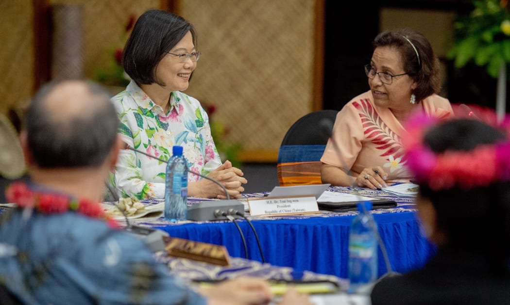 Tsai Ing-wen in the Pacifc