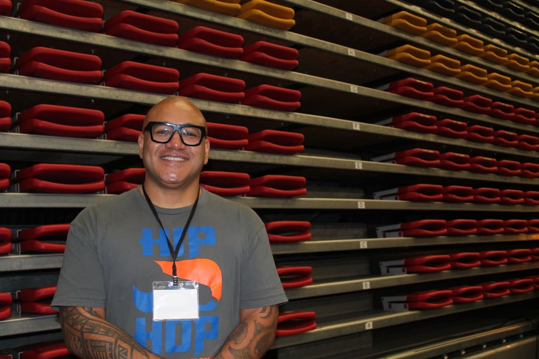 King Kapisi runs Elevated Family Park Jam, a community event held in Auckland