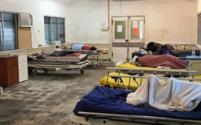 A ward at the RON Hospital on Nauru