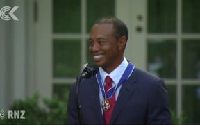 Tiger Woods awarded Presidential Medal of Freedom