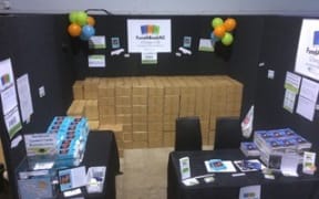 Fund A Book NZ at Armageddon in Auckland.