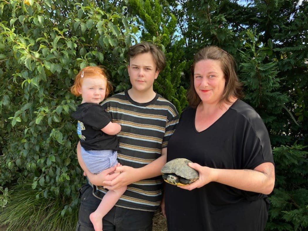 Murtle was reunited with her family after seven years.