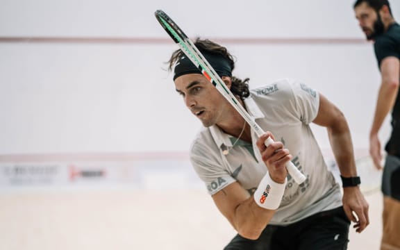 Paul Coll New Zealand squash player.