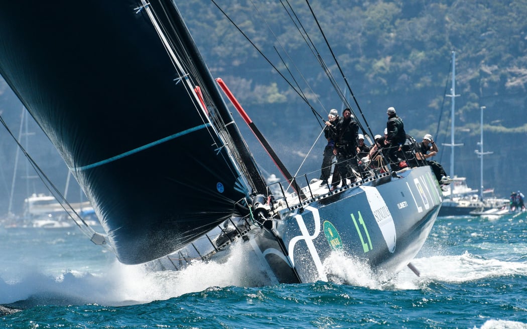 2016 Sydney to Hobart winner Perpetual Loyal, skippered by Anthony Bell.