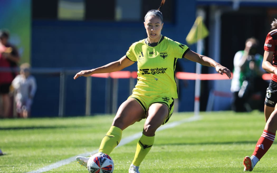 Wellington Phoenix player Tiana Jaber.