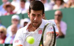 The men's tennis world number one Novak Djokovic.