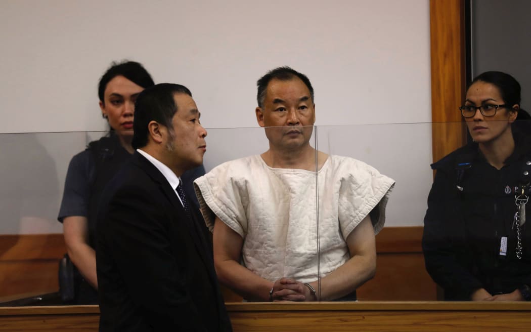 Manchao Li, pictured during his first court appearance in the Waitākere District Court last July.