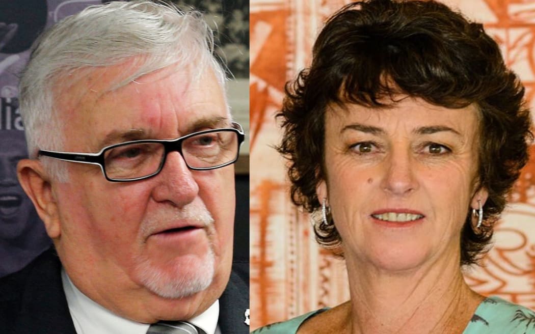 Sir Peter Leitch and Dame Susan Devoy
