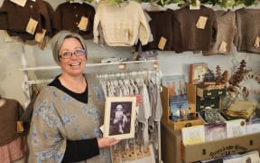 Kelsey Smith with her Molly Mabel clothing range