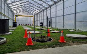 The $3.5m experimental vineyard facility has been built at the NZ Wine Centre, a collaboration between the Marlborough Research Centre, Plant & Food Research and Nelson Marlborough Institute of Technology.