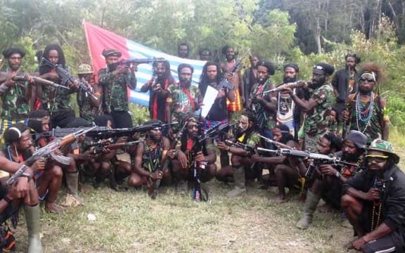 West Papua Liberation Army at the issuance of a declaration of war against Indonesian security forces.