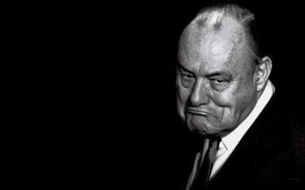 Sir Robert Muldoon, New Zealand prime minister 1975 - 1984