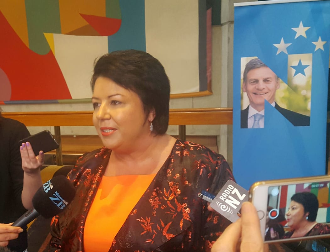 Paula Bennett at the National Party annual conference in Wellington.