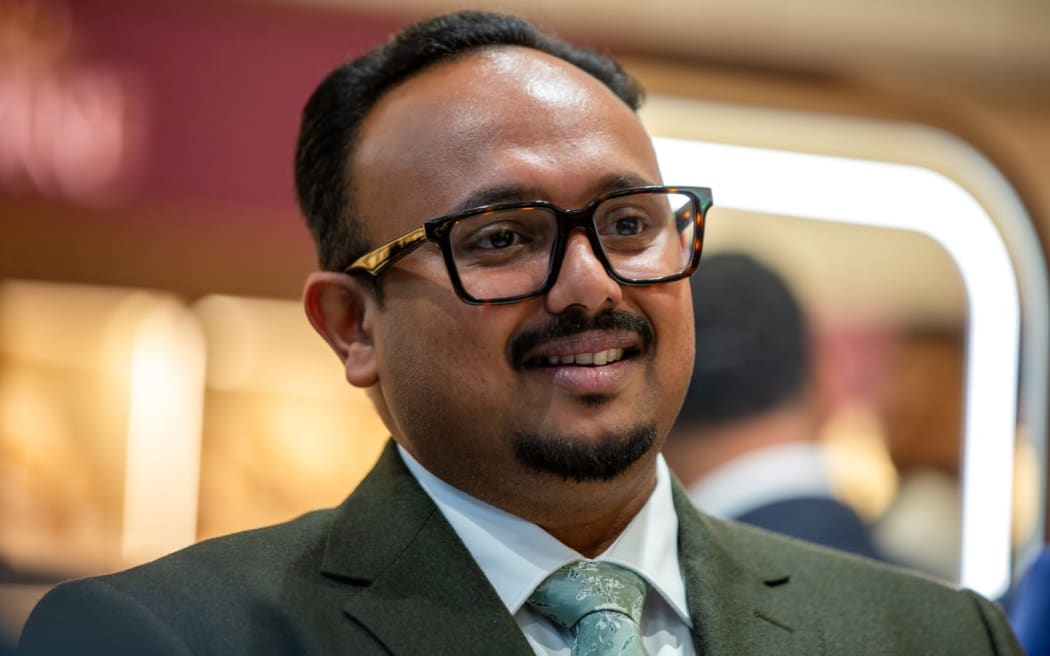 Manu Lambai is the manager of Indian jewellery giant Malabar Gold and Diamonds’ Auckland showroom.