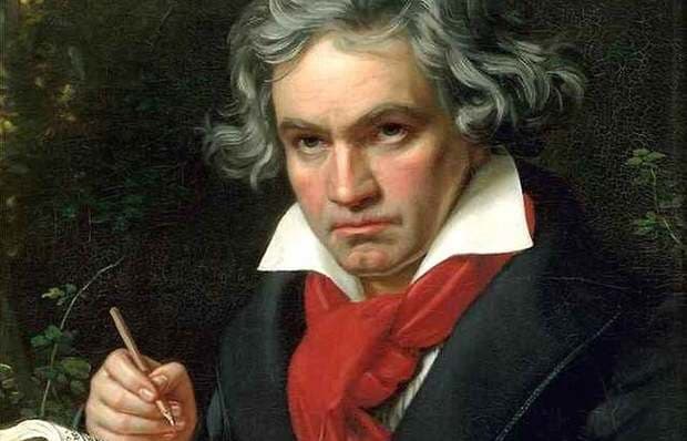 Ludwig van Beethoven - Portrait by Joseph Karl Stieler (1820).
