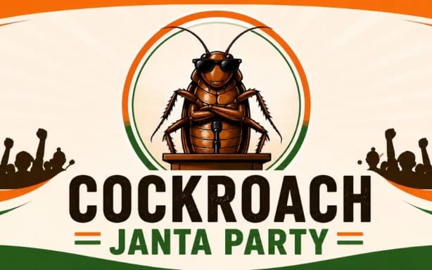 India’s Gen Z have flipped the lowly cockroach into a symbol of defiance.