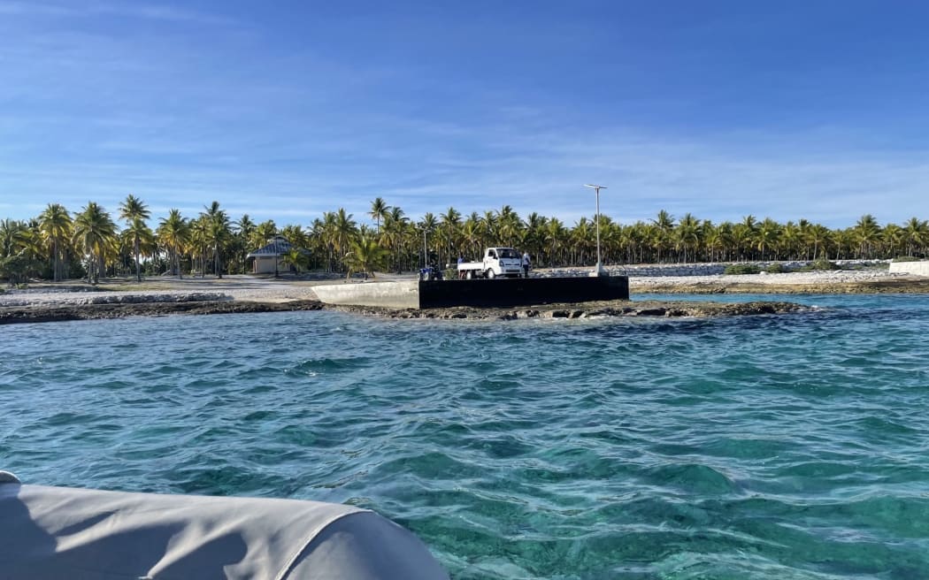 Medical mission arriving on Tematangi atoll