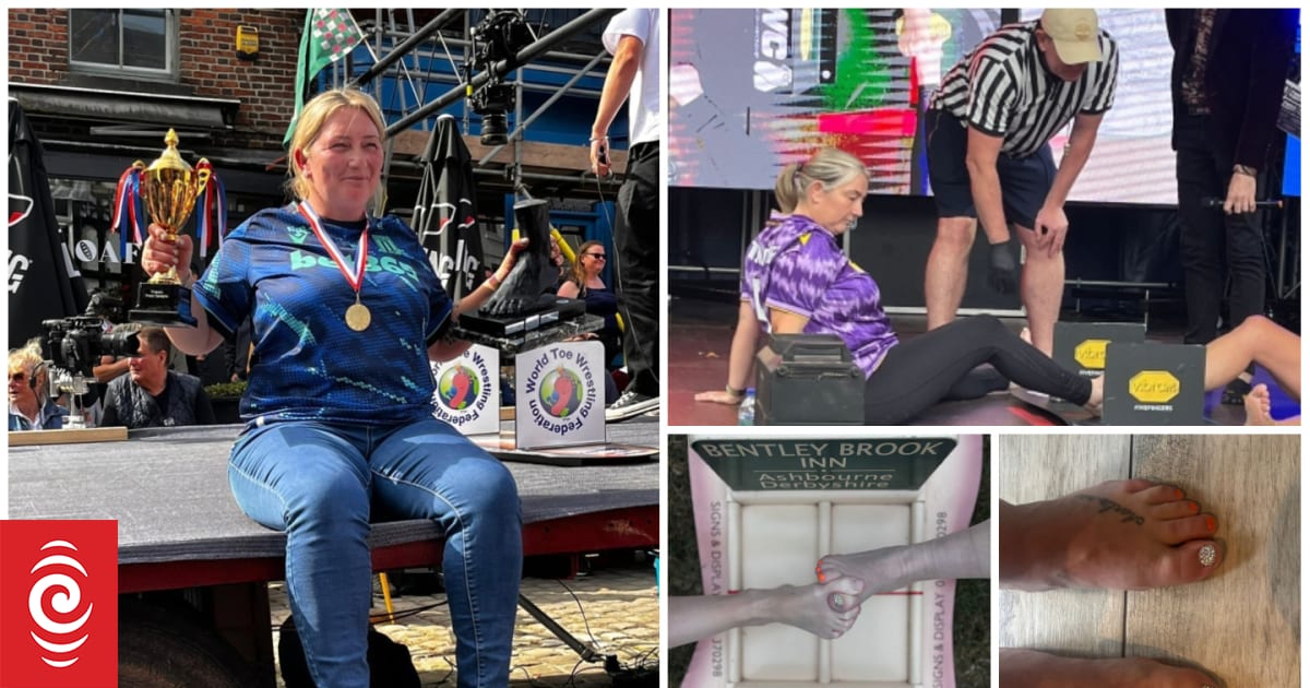 What it takes to be a world champion toe wrestler | RNZ