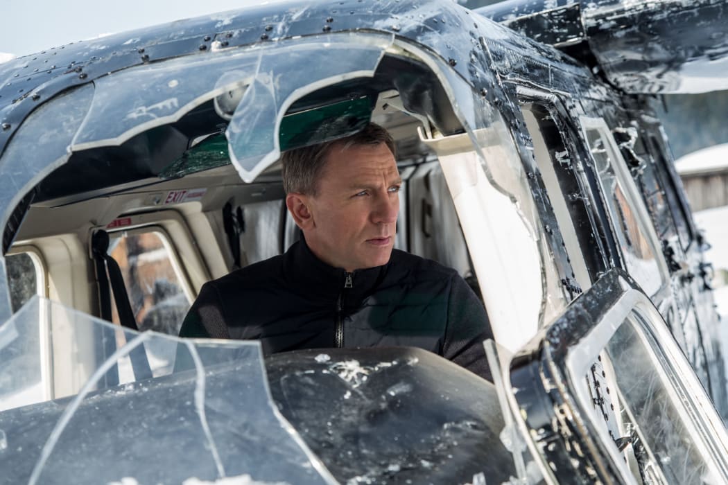 Daniel Craig in the Bond film Spectre.