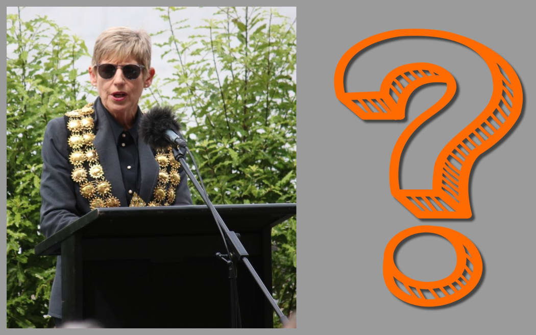 Lianne Dalziel, question mark