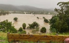 The Beekmans' Eskdale property after the Cyclone Gabrielle flood.