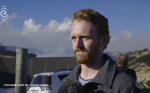 Man watches family home burn down in Port Hills fire