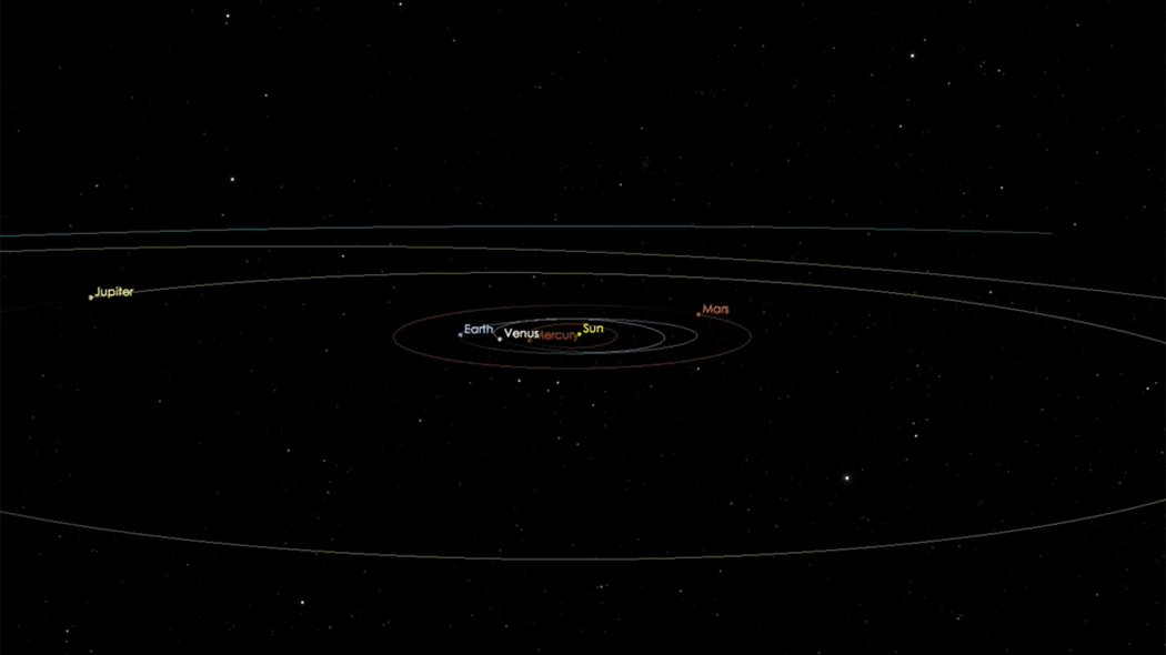 Interstellar comet 'Oumuamua.