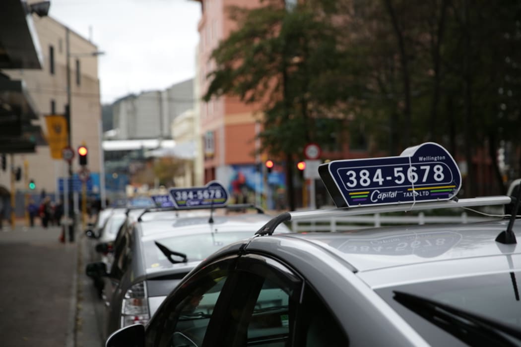 23062016 Photo: RNZ / Rebekah Parsons-King. Capital Taxi.
